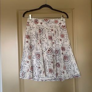 Elegant Ann Taylor flow bohemian skirt